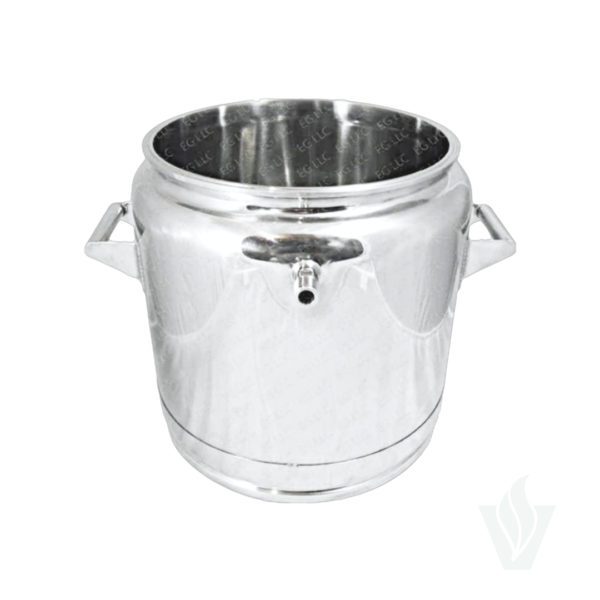 STAINLESS STEEL JACKETED SPOOL W/HANDLES - 12in. TC X 15in.