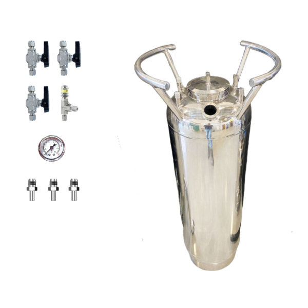 stainless steel solvent tank