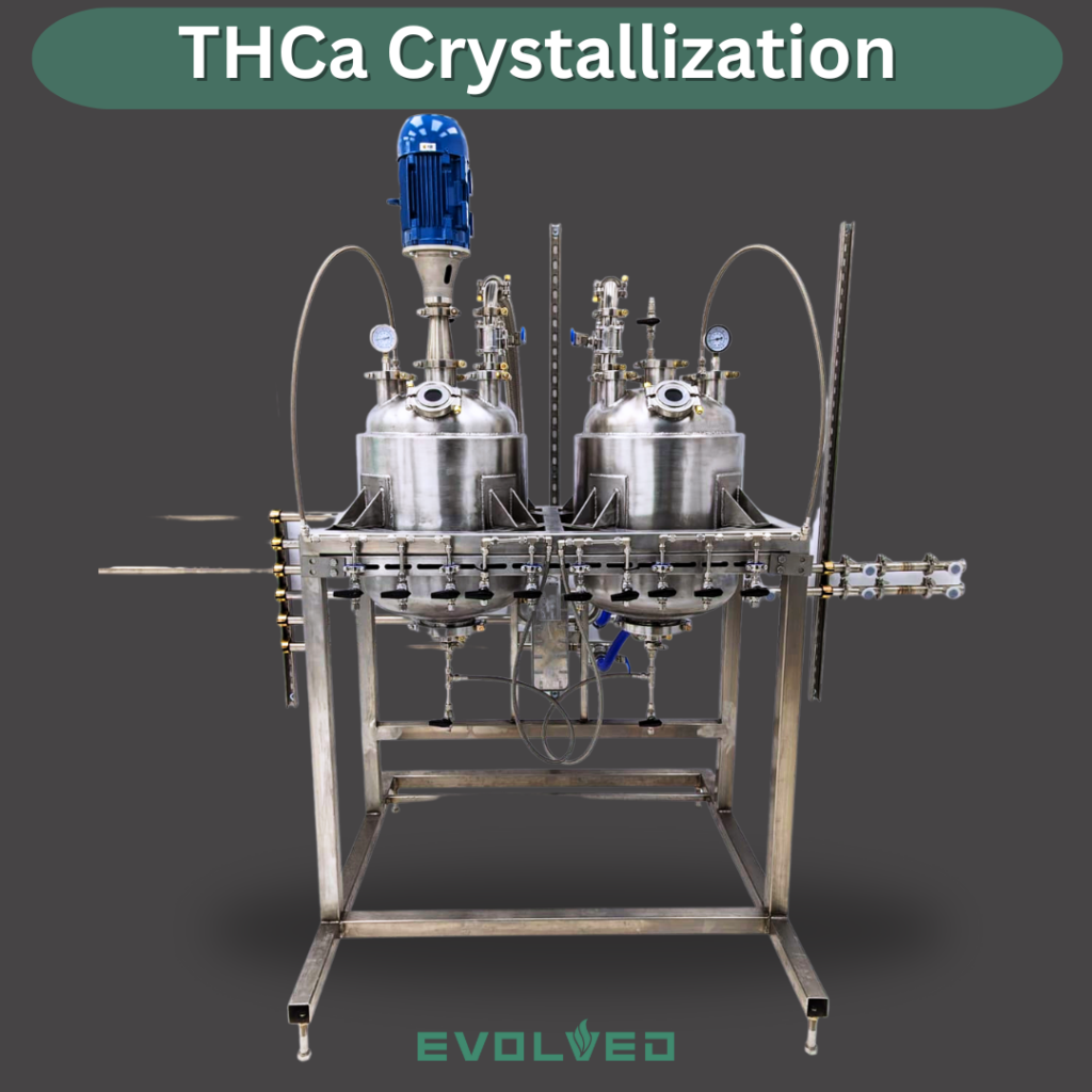 Hydrocarbon extraction equipment , crystallization